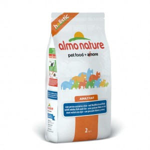Almo Nature c Белой рыбой и рисом 12 кг / Almo Nature Adult Cat White Fish&Rice 12 kg
