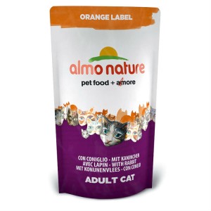 Almo Nature для стерилизованных (кролик) 750 гр / Almo Nature Orange label Rabbit 750 gr