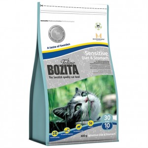 Bozita Funktion для котов и кошек с чувствительным пищеварением 400 гр / Bozita Sensitive Diet&Stomach 400 gr