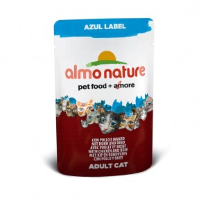 Almo Nature Azul Label с курицей и говядиной (пауч) 70 гр / Almo Nature Azul Label chicken and beef (pouch) 70 gr