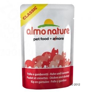 Almo Nature Classic с Курицей и креветками (пауч) 55 гр / Almo Nature Classic