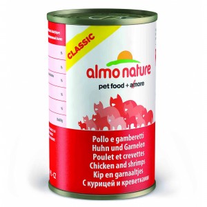Almo Nature Classic с Курицей и креветками 140 гр / Almo Nature Classic