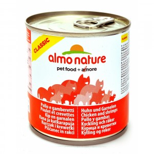 Almo Nature Classic с Курицей и креветками 280 гр / Almo Nature Classic