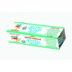 Almo Nature Classic низкокаллорийный набор c пятнистым Индо-Тихоокеанским Тунцом 50х3 гр / Almo Nature Classic Light