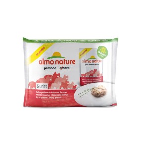 Almo Nature Classic с Курицей и креветками (паучи) 50х6 гр / Almo Nature Classic