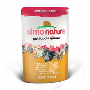 Almo Nature Rouge Label холистик с Куриным филе и яблоками 55 гр / Almo Nature Rouge Label holistic