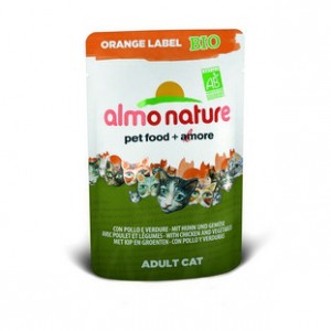 Almo Nature Orange Label БИО с Курицей и овощами 70 гр / Almo Nature Orange Label Bio