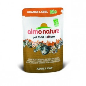 Almo Nature Orange Label БИО с Телятиной и овощами 70 гр / Almo Nature Orange Label Bio